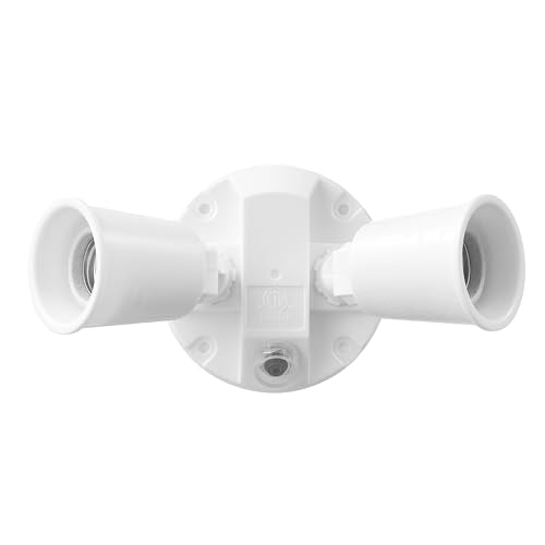 Globe Dusk-to-Dawn Swivel Arm Security Light
