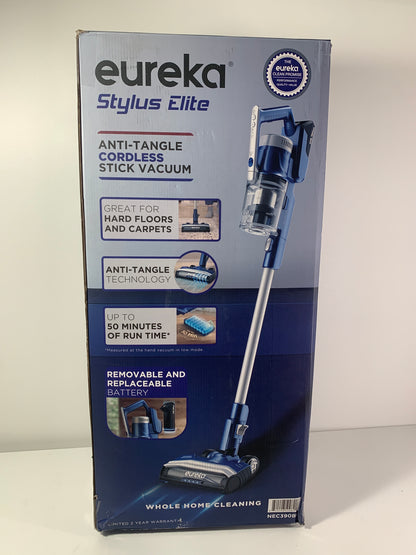 Used Eureka Stylus Elite Anti-Tangle Cordless Stick Vacuum