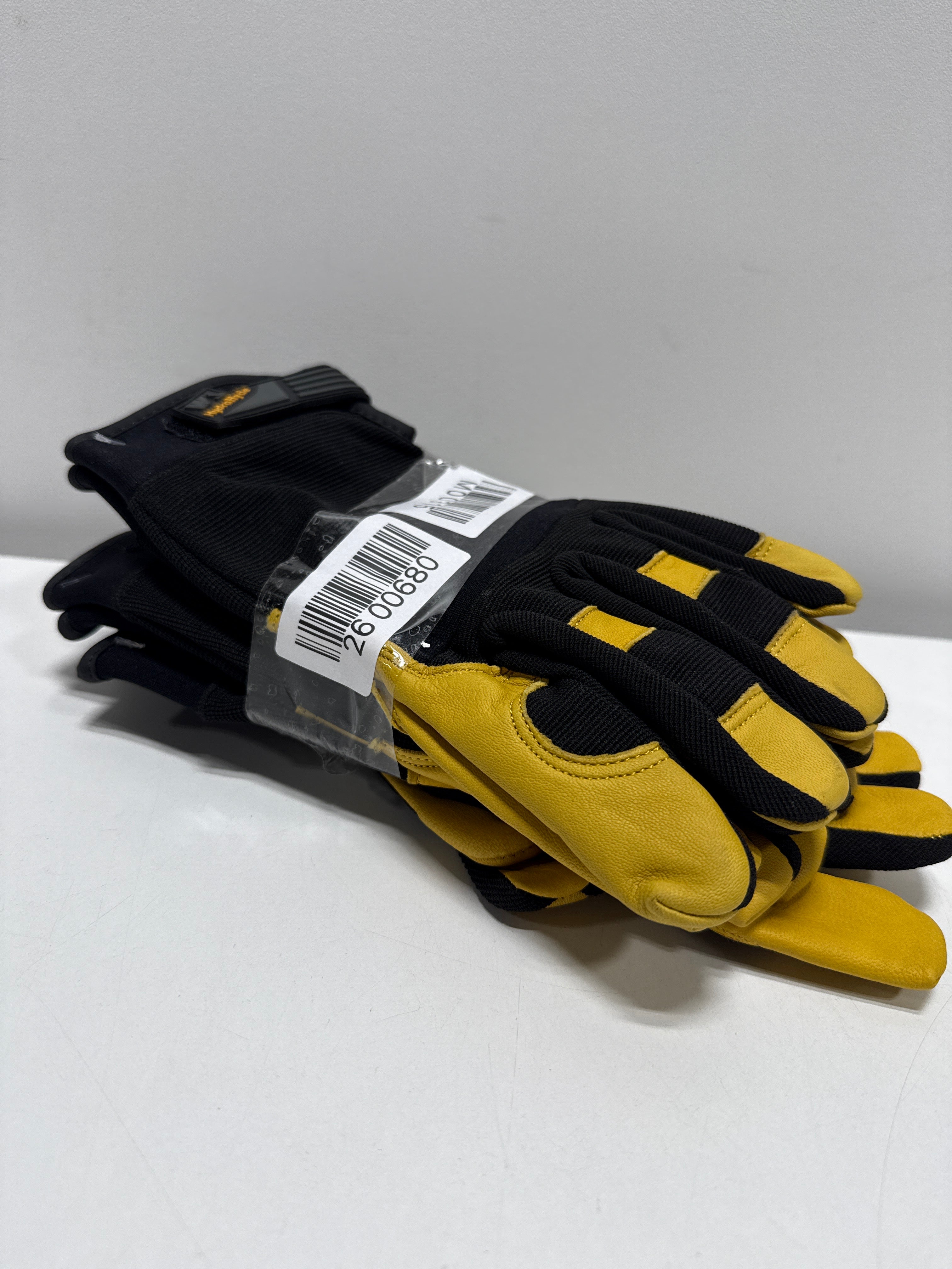 3 Pairs Wells Lamont HydraHyde Leather Work Gloves XL