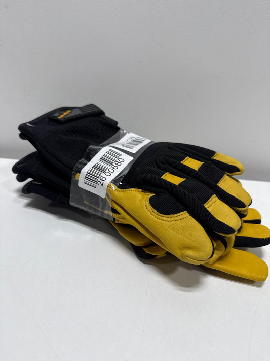 3 Pairs Wells Lamont HydraHyde Leather Work Gloves XL