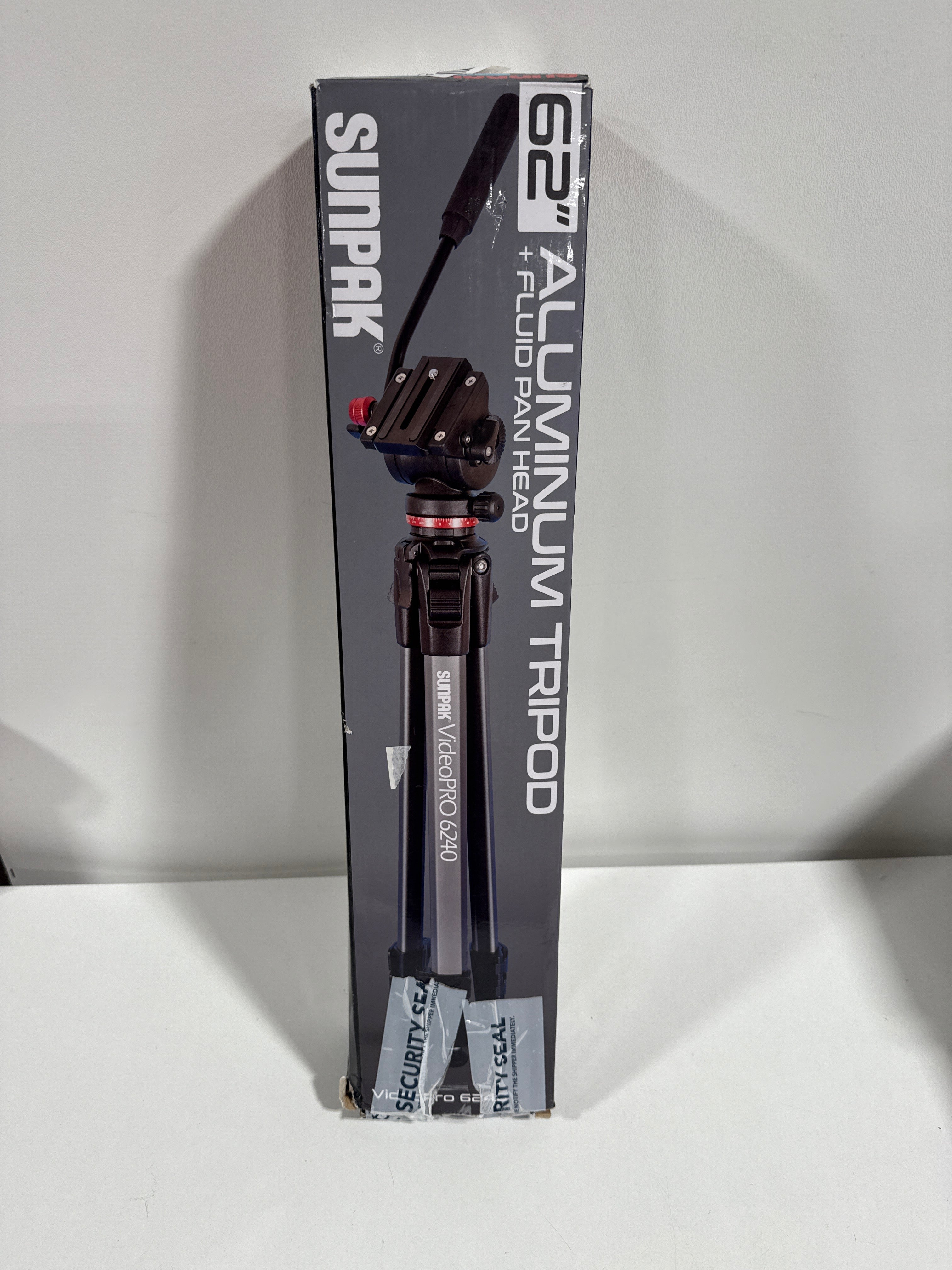 Sunpak - 6240DLX 62’’ Tripod - *Cameras Camcorders & Drones