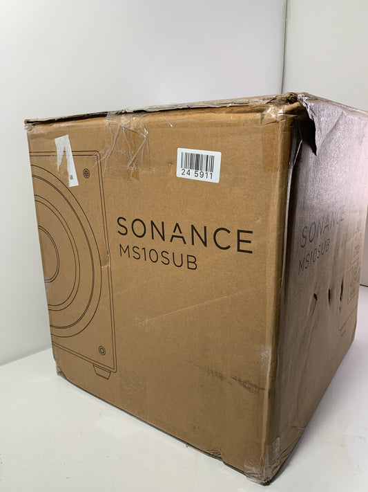 Sonance - MS10SUB - Mag Series 10" 275W Powered Cabinet Subwoofer (Each) - Black