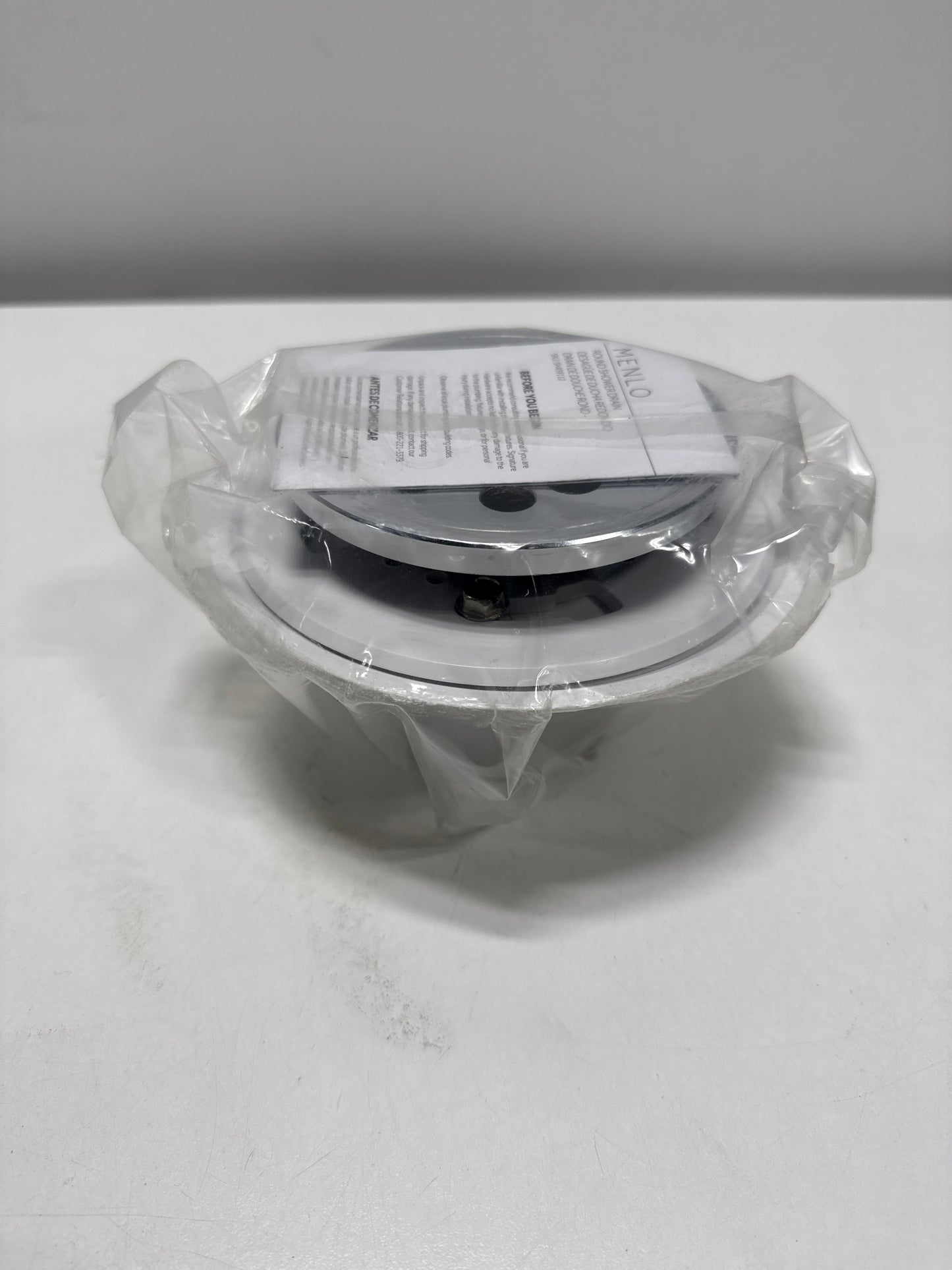 Signature Hardware 955227 FundamentALL 4-1/2" Round Shower Drain Chrome Showers Shower Drains Standard Drains