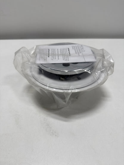 Signature Hardware 955227 FundamentALL 4-1/2" Round Shower Drain Chrome Showers Shower Drains Standard Drains