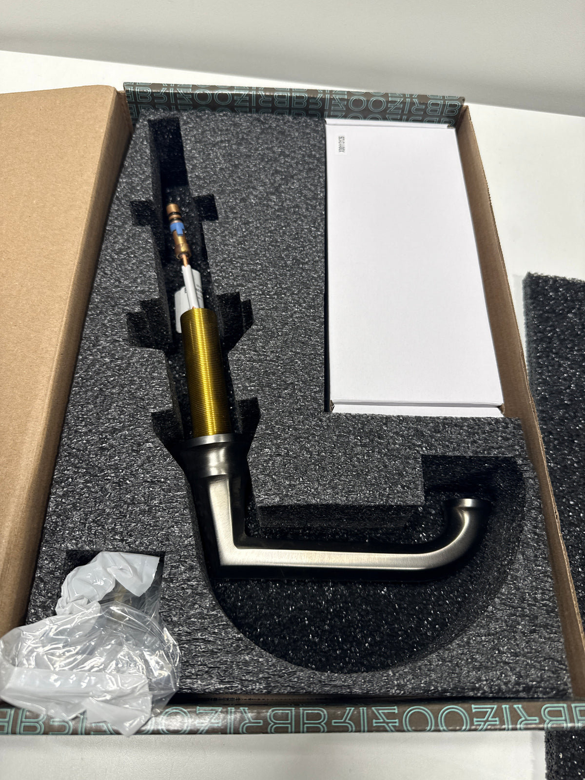 Brizo 65366LF-LHP Beauclere 1.2 GPM Widespread Bathroom Faucet - Less Drain Assembly and Handles Luxe Nickel