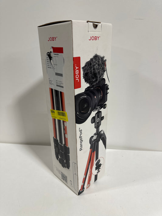 No Mounting Plate JOBY - RangePod Tripod for Camera and Vlogging - Red