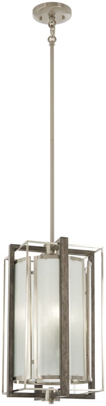 Tyson's Gate 10 Wide Brushed Nickel Mini Pendant