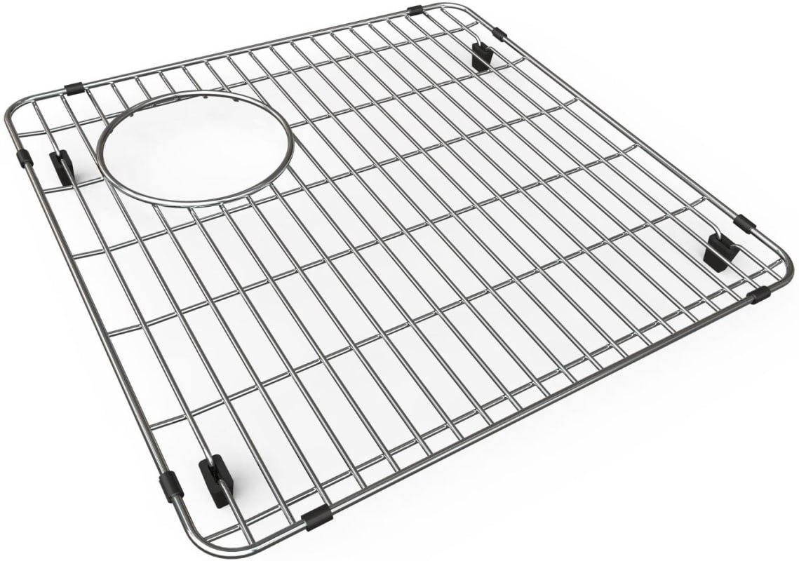 kay LKOBG1717 Stainless Steel Basin Rack with Rear Left Drain
