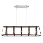 Designers Fountain Presidio Rustique 5 Light Linear Chandelier 91638-RT - *Lighting & Electrical