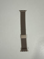 Insignia™ - Stainless Steel Mesh Band for Apple Watch 38mm 40mm 41mm SE and 42mm Series 10 - Champagne - *Headphones &