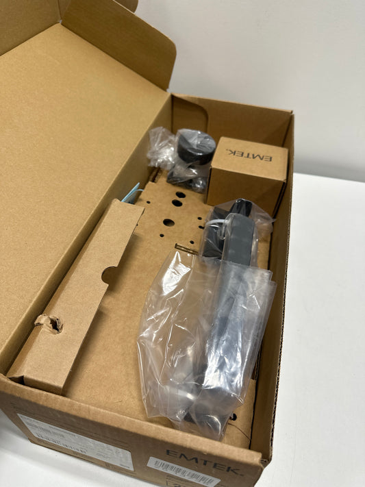 Emtek Baden Sectional Single Cylinder Keyed Entry Handleset with Round Interior Knob Model: 4820ROUUS19 |