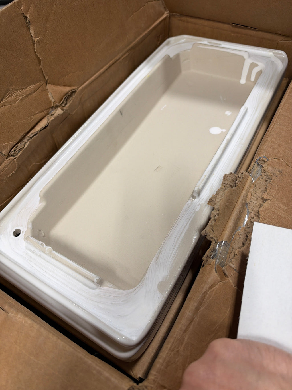 Kohler Claude by Studio McGee 1.28 GPF Toilet Tank Only with Left Hand Lever Model: K-35956-0