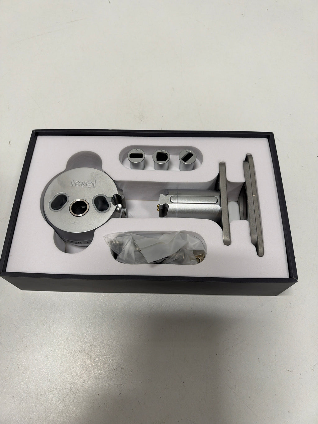 Level - Bolt (Matter) – Make Your Lock Smart, Keep Your Keys, Matter-Over-Thread, Works with Apple, Alexa, Google, SmartThings - Satin Nickel