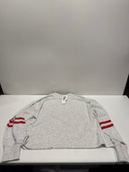 NFL Kansas City Chiefs Women's Oatmeal Heather Crew Neck - XXL