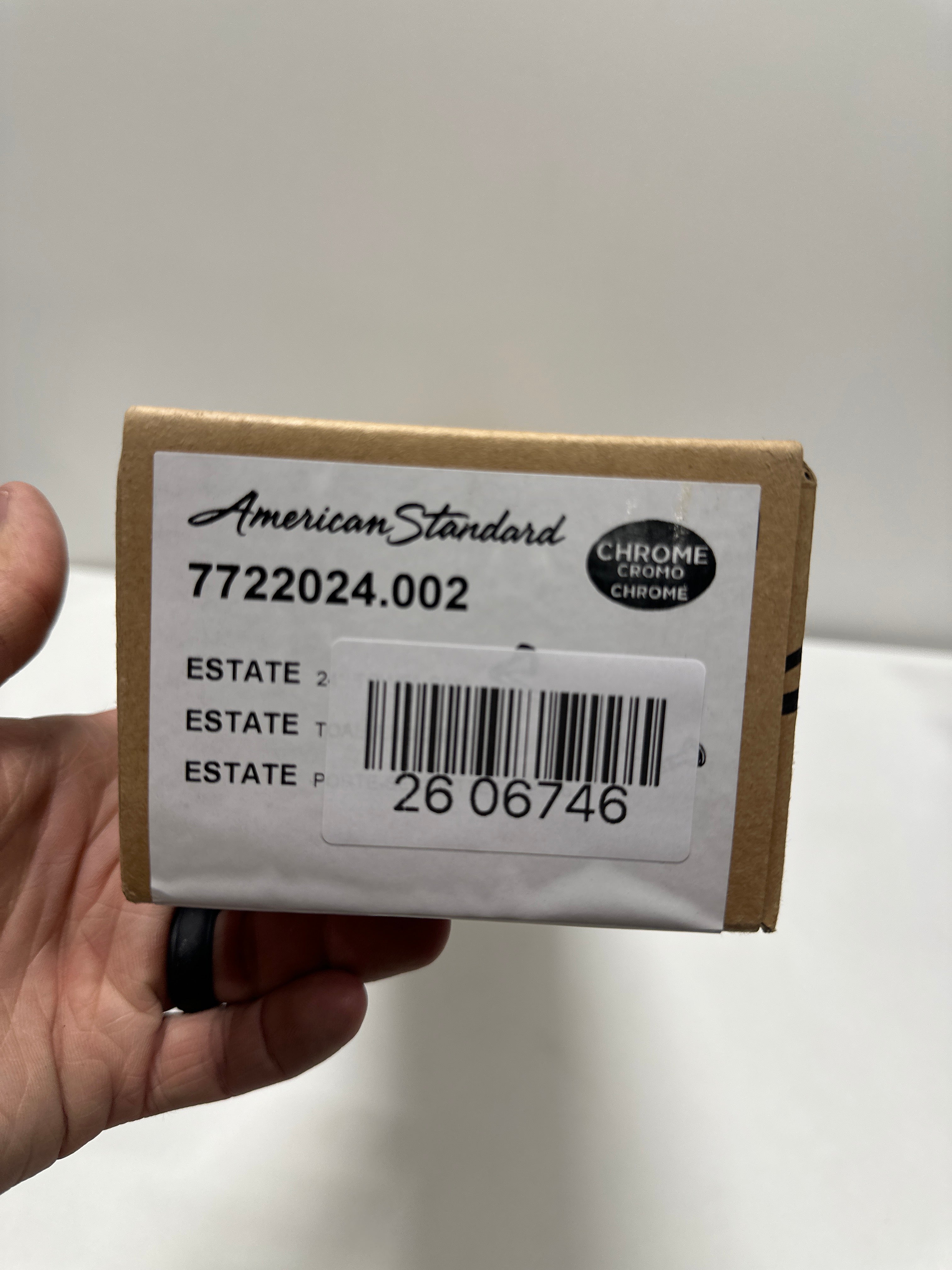 American Standard 7722.024 Estate 24 Towel Bar - Chrome