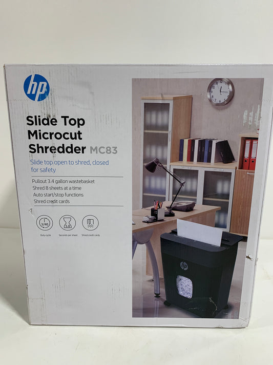 HP MC83 8 sheet Microcut Shredder