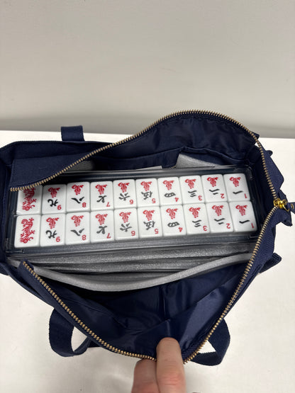Mahjong Tile Set with Storage Tote