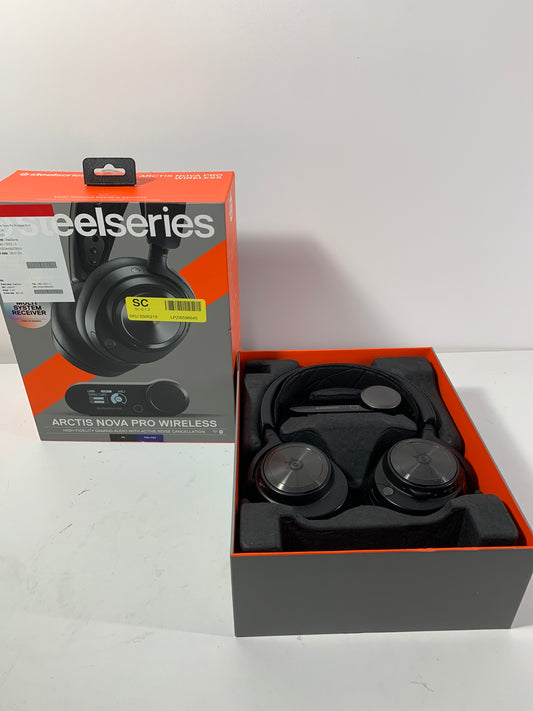 SteelSeries Arctis Nova Pro Wireless Multi-System Gaming Headset - Premium Hi-Fi Drivers - Active Noise Cancellation - Infinity Power System