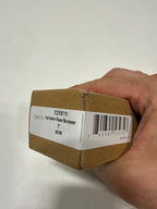 Emtek 2258 American Classic 2" Tall Cylindrical Floor Bumper Flat Black Door Stop Floor Stop Peg
