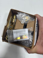 Kwikset 258Rdt-S Uptown Low Profile Single Cylinder Deadbolt - Brass