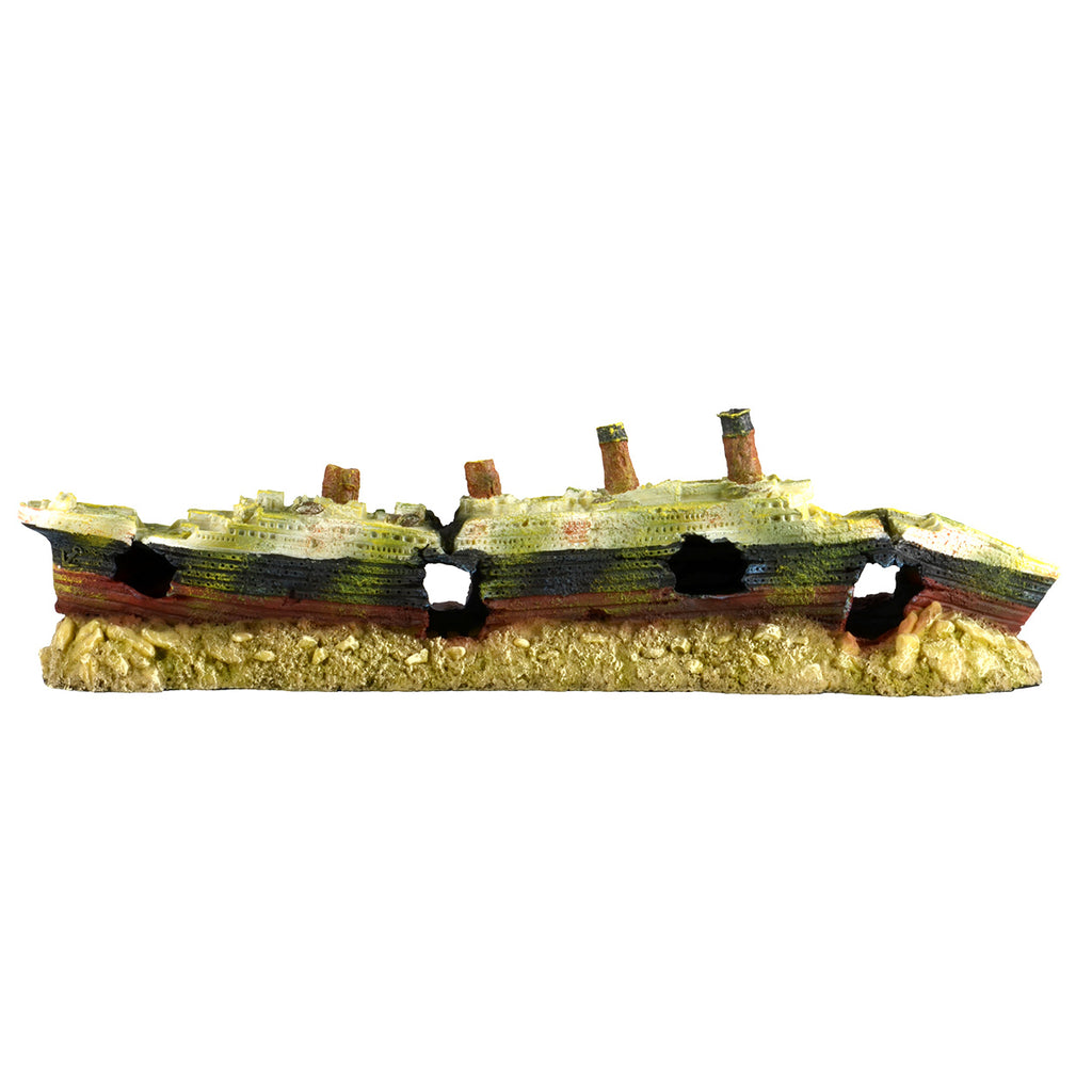 Underwater Treasures RMS Titanic Fish Ornament - *Pets