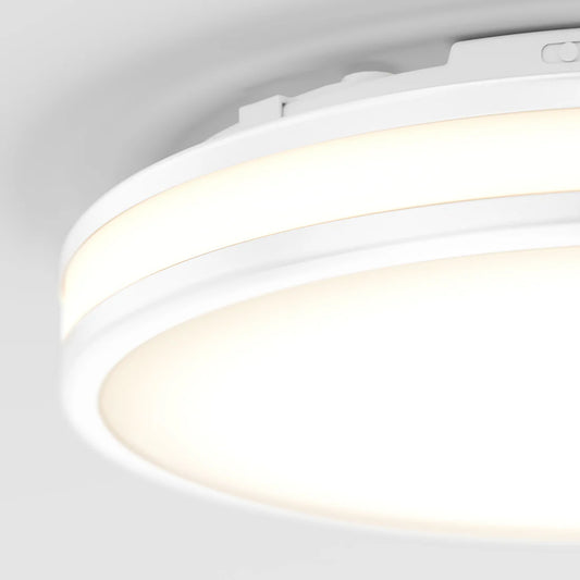 artika Hemisphere LED Flush Mount Ceiling Light White