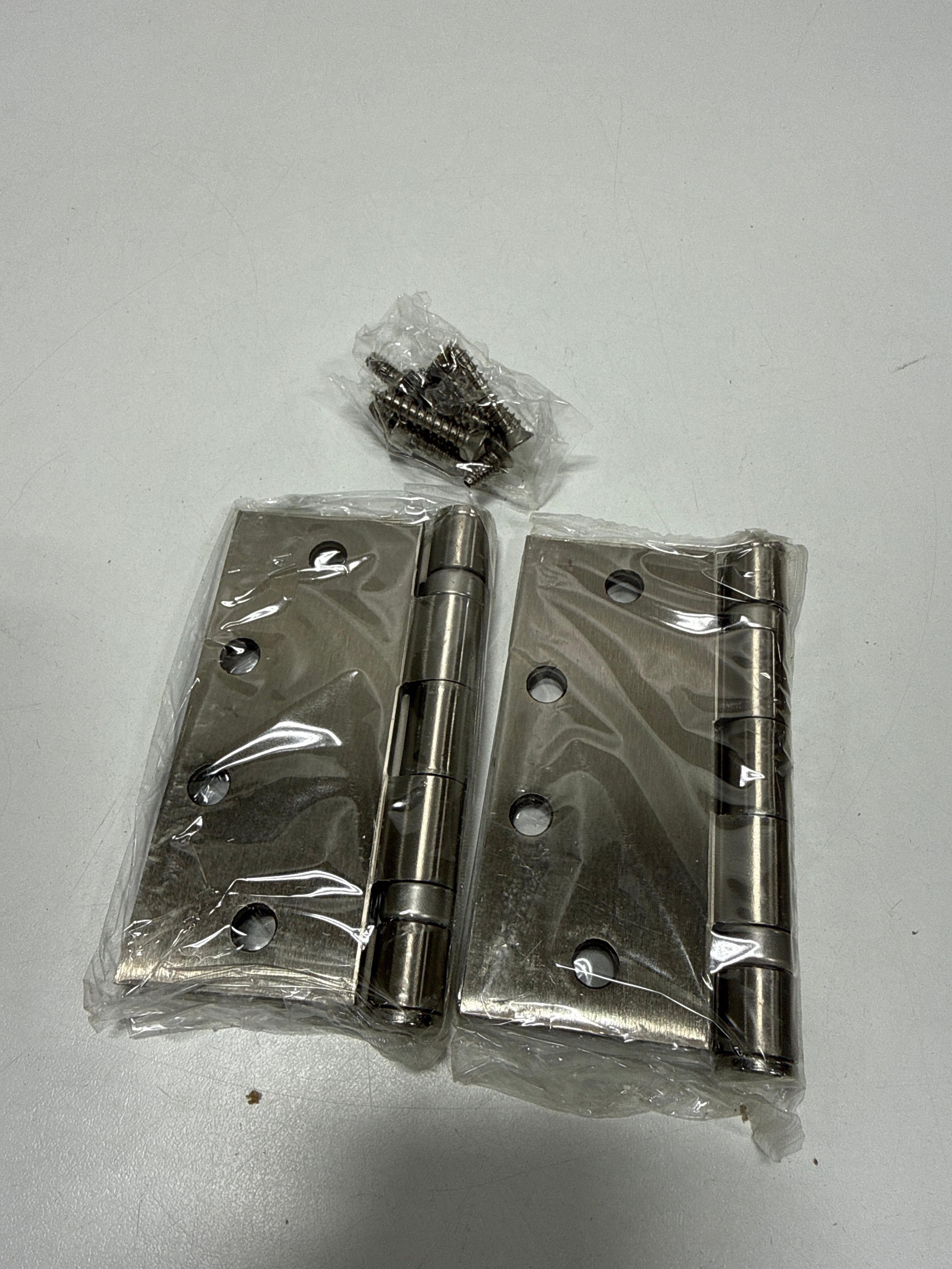 Miseno Mdh4582 4-1/2 X 4-1/2 Ball Bearing Square Corner Door Hinge - Nickel