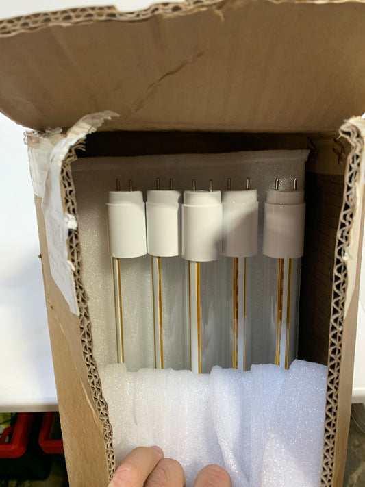 Sunco Lighting 10 Pack 4ft. T8 Indoor Industrial Commercial Warehouse Garage Home Replacement Improvement Strip