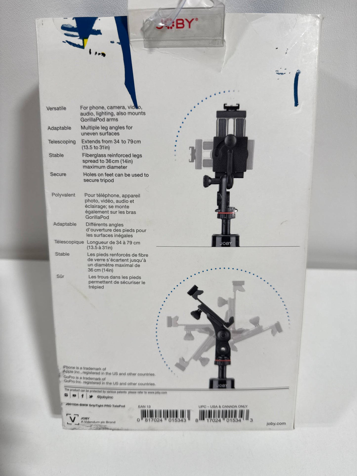 JOBY - TelePod PRO Vlogging Tripod