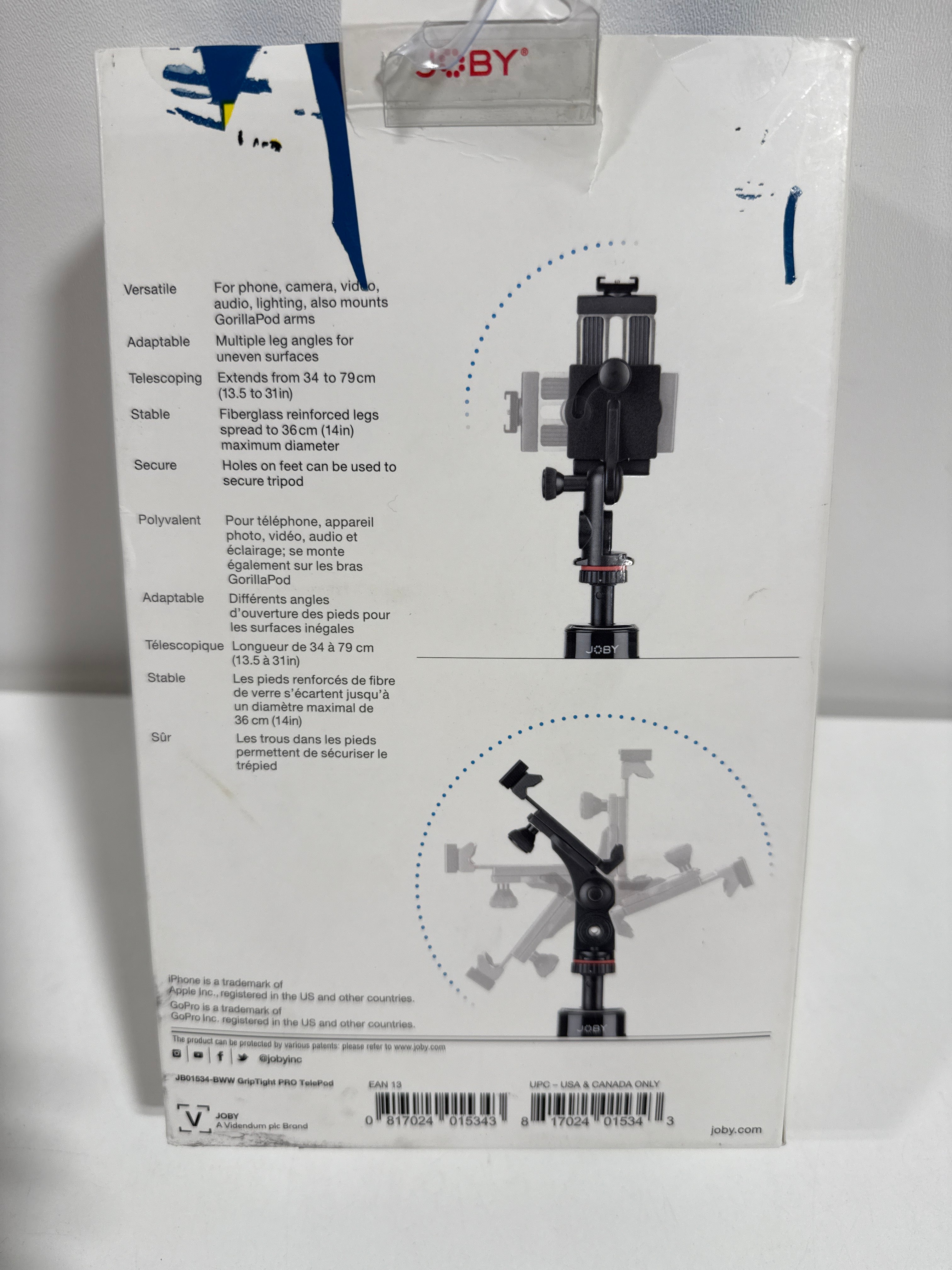 JOBY - TelePod PRO Vlogging Tripod - *Cameras Camcorders & Drones