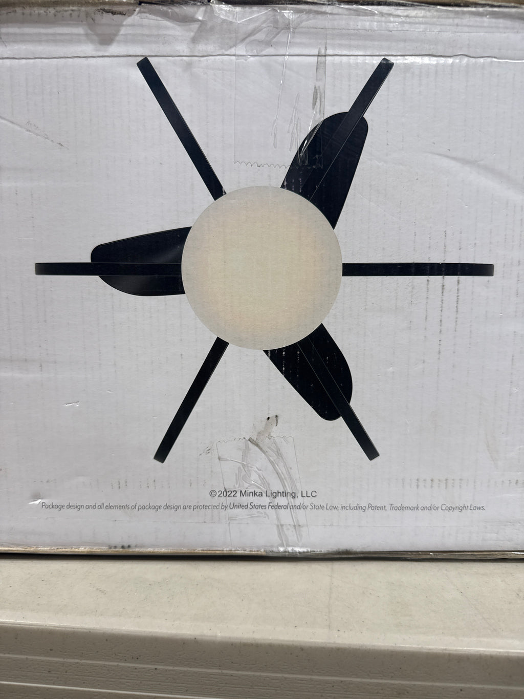 Minka Aire Gordon 29 Inch Ceiling Fan with Light Kit Gordon - F633L-CL - Whimsical