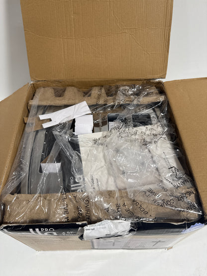 Bella PRO - 4-Slice Toaster with Extra Wide Slots - Stainless Steel