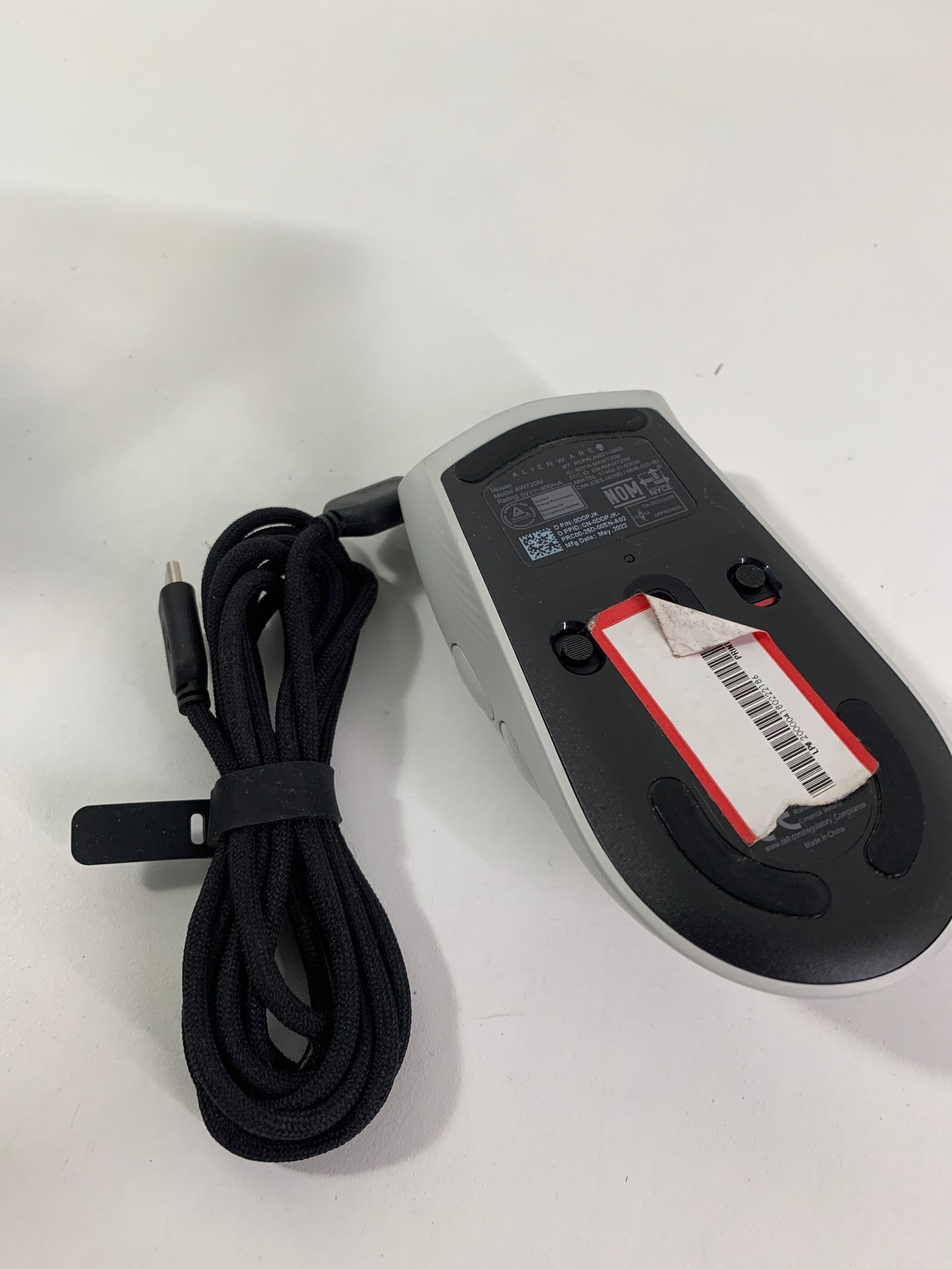 Used Dell AW720M Alienware 8 Button 720M RGB Tri-Mode Ambidextrous Wireless Gaming Mouse for Windows - DDPJK