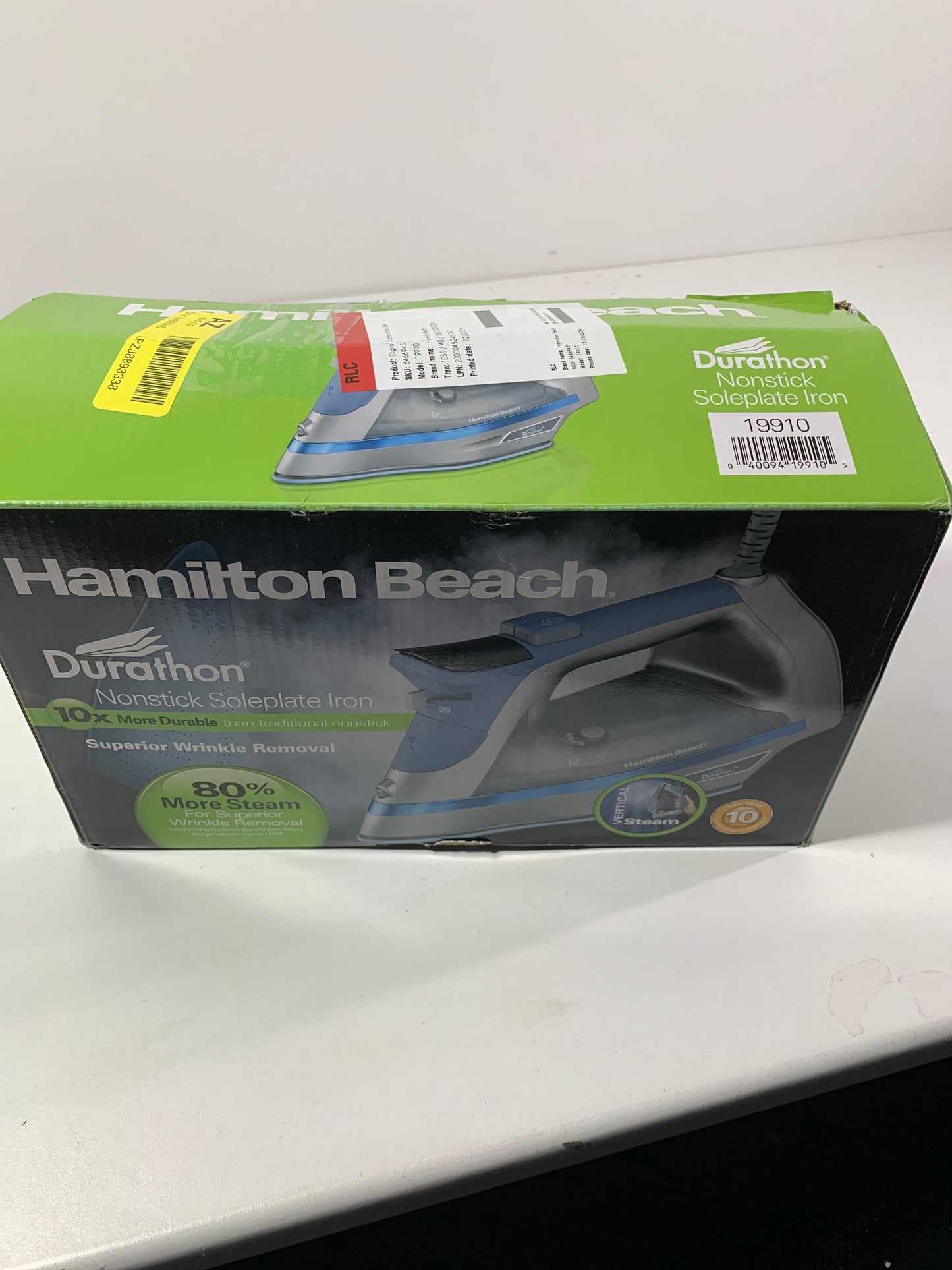 Hamilton Beach Durathon Nonstick Soleplate Iron