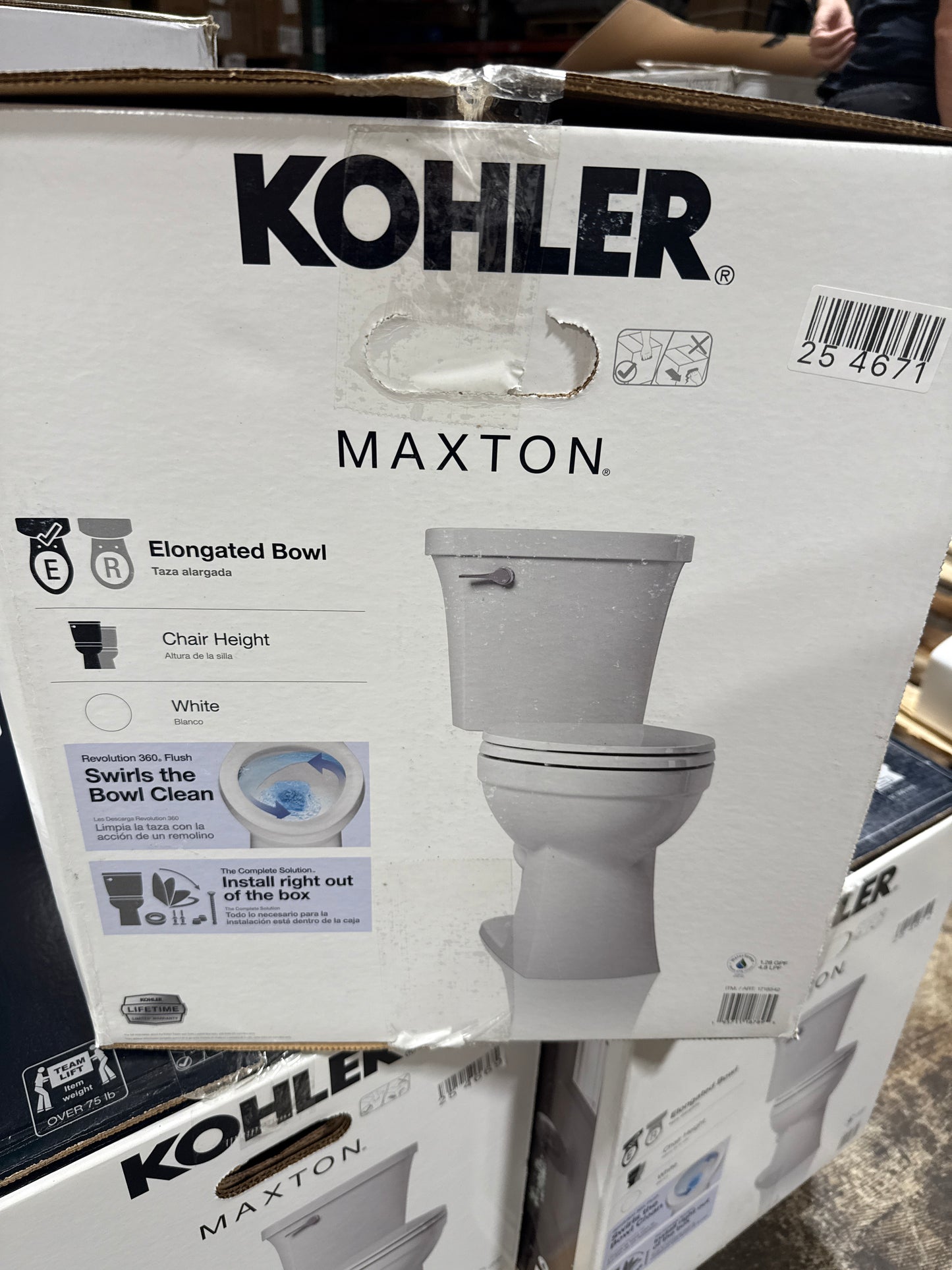 Kohler Maxton 2-piece Elongated Toilet
