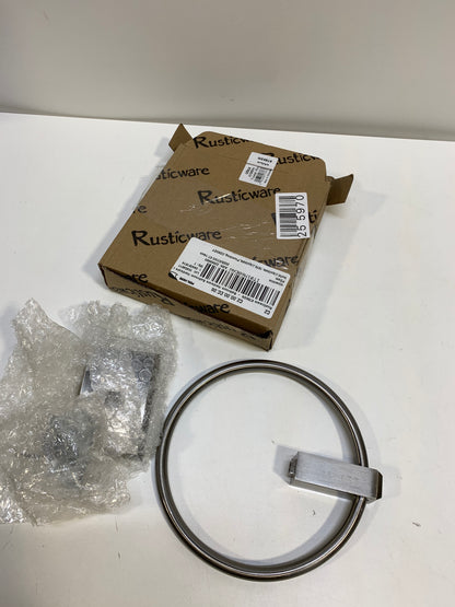 Scratch Utica Towel Ring Satin Nickel