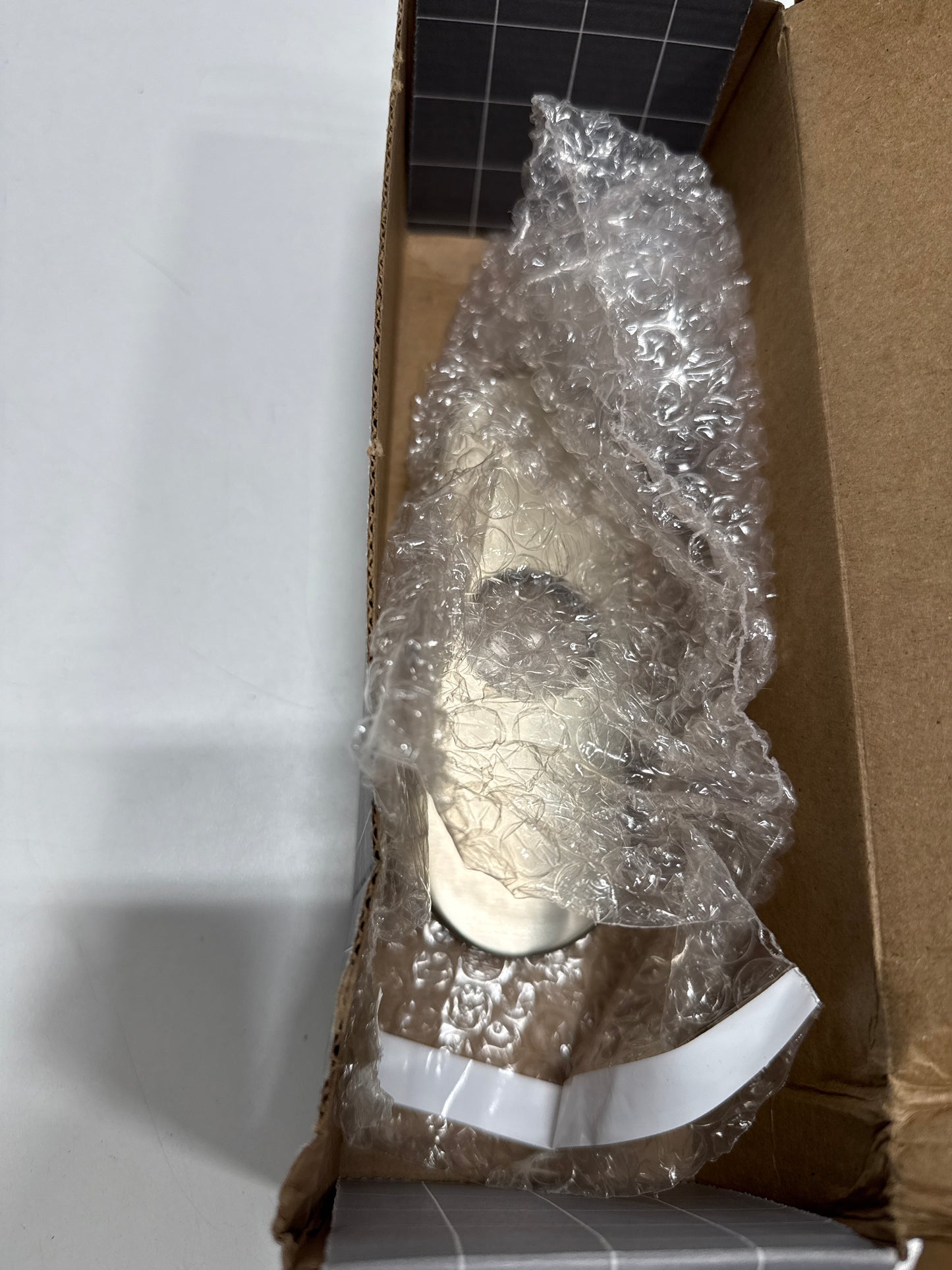 hansgrohe Base Plate for Contemporary Single-Hole Faucets, 6" Upgrade 6-inch Modern Base Plate for Bathtub Faucet in Brushed Nickel, 06490820