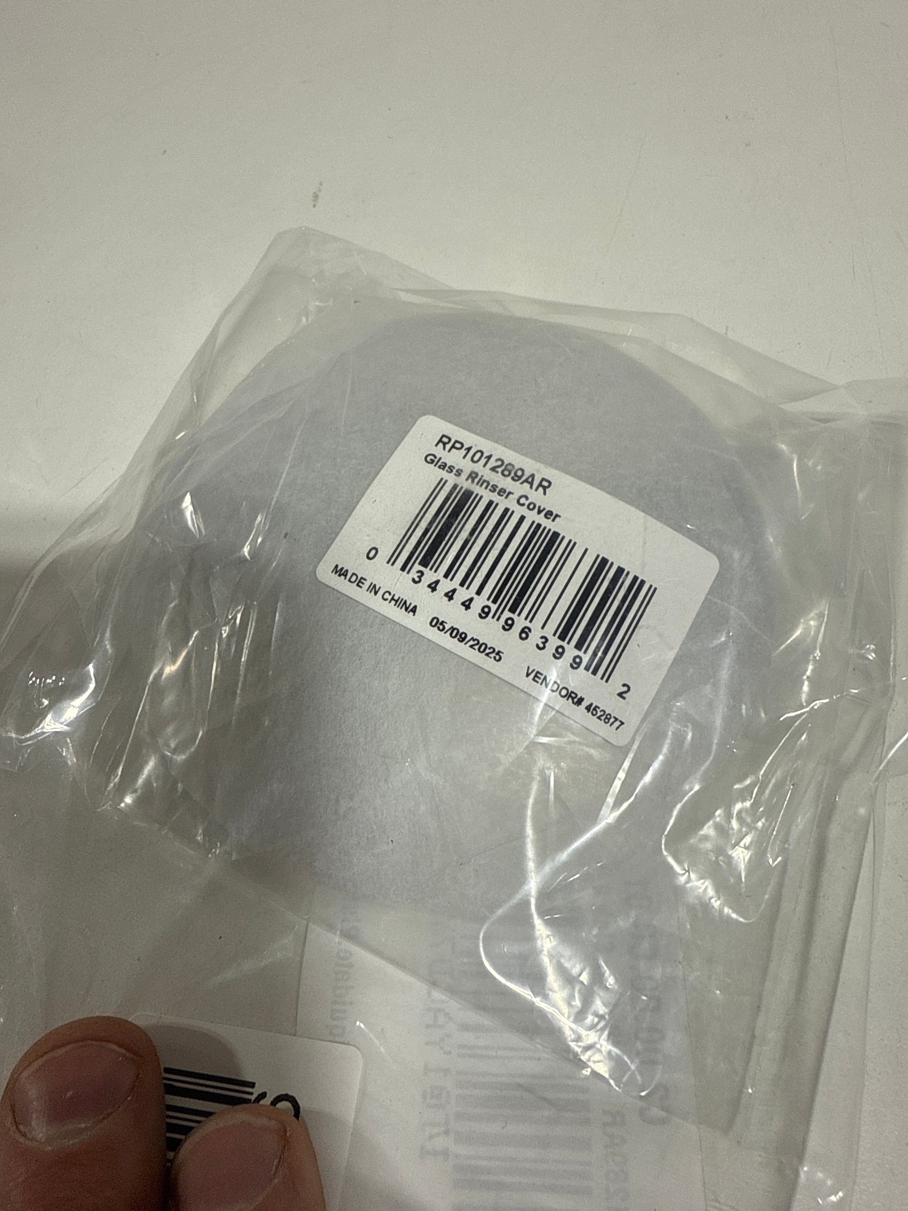Delta RP101289 Glass Rinser Cover Arctic Stainless - *Plumbing