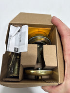 Kwikset 780-S.STRKP 780 Single Cylinder Keyed Entry Deadbolt with SmartKey from the Signature Series Polished Brass