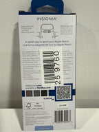 Insignia™ - Stainless Steel Mesh Band for Apple Watch 44mm 45mm 46mm Series 10 49mm SE Ultra and Ultra 2 49mm