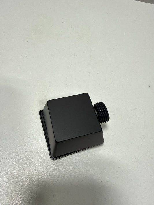 Delta Square Wall Elbow for Hand Shower in Matte Black 50570-BL