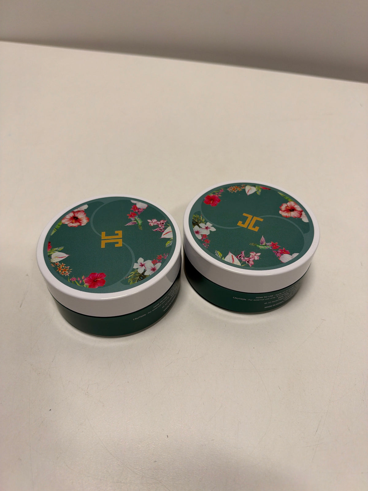 2 x JAYJUN Green Tea Eye Gel Patches