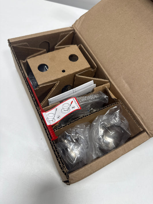 Baldwin Reserve 9BR3530-021 Traditional Ellipse Privacy Knob in Satin Nickel