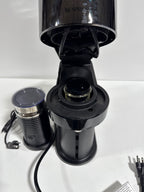 Nespresso Vertuo Next Deluxe Coffee and Espresso Machine by Breville Dark Chrome with Aeroccino Milk Frother - Dark