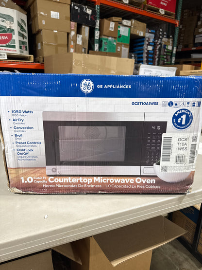 GE GCST10A1WSS Countertop Microwave Oven (Stainless Steel)