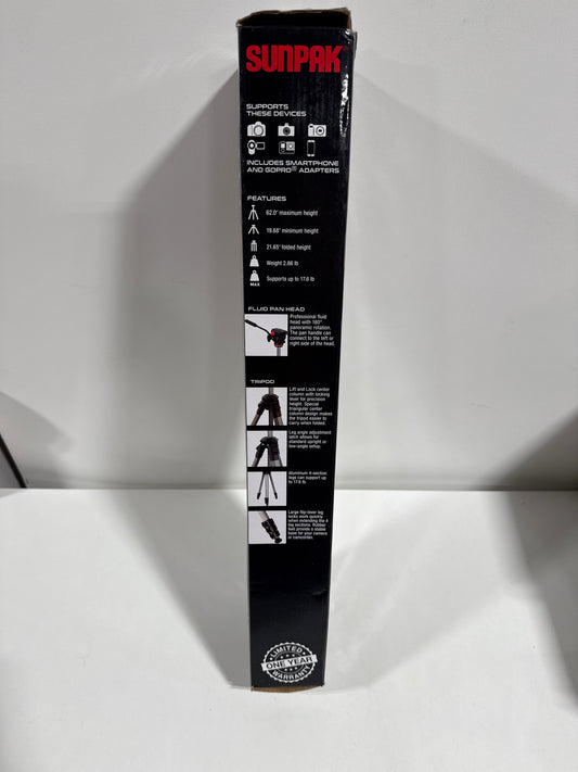 Sunpak - 6240DLX 62" Tripod