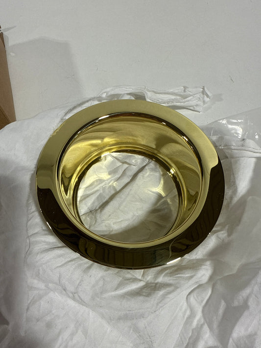 BRASSTECH Garbage Disposer Flange in Polished Brass Uncoated (Living)