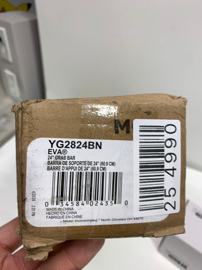 Moen YG2824BN Brushed Nickel 24 Designer Grab Bar