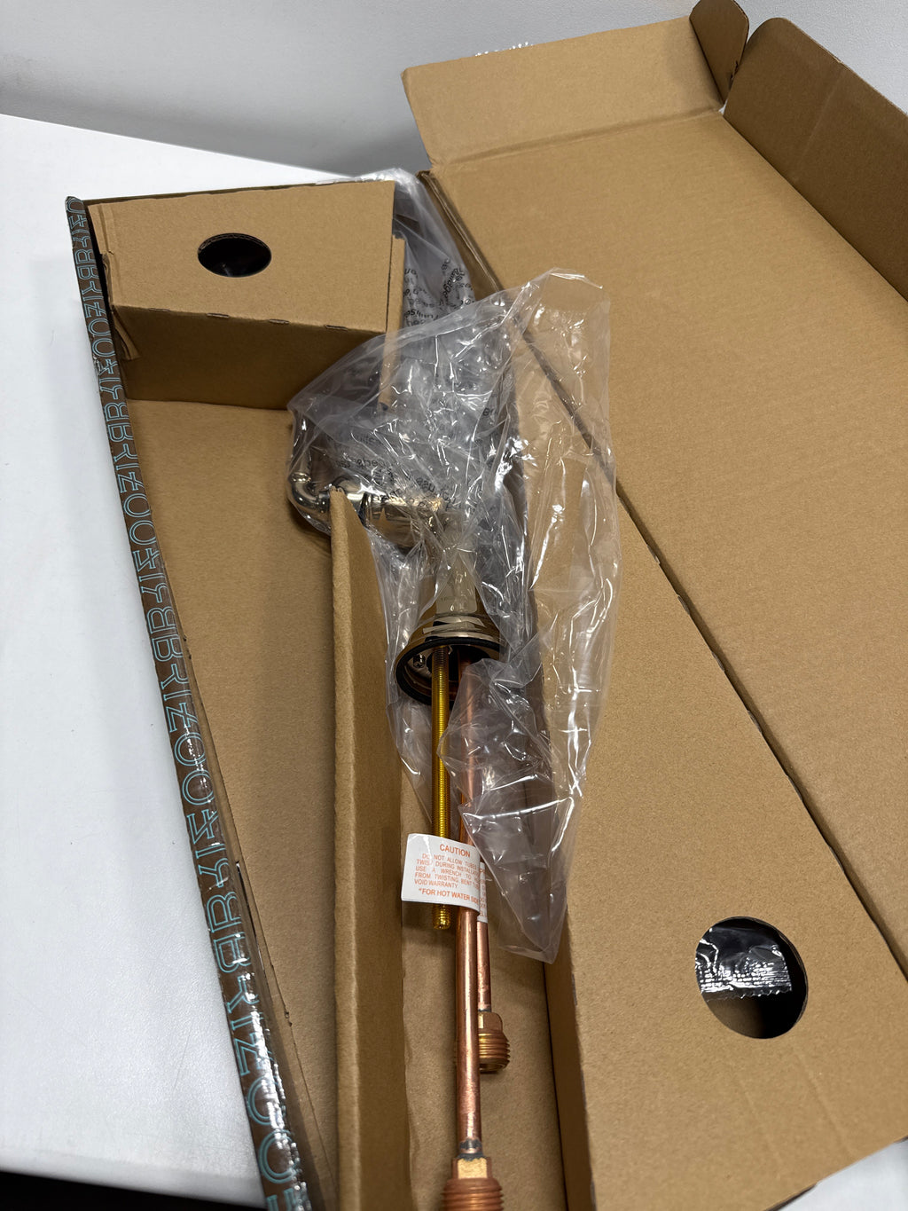Brizo Rook 1.8 GPM Single Hole Bar Faucet Polished Gold