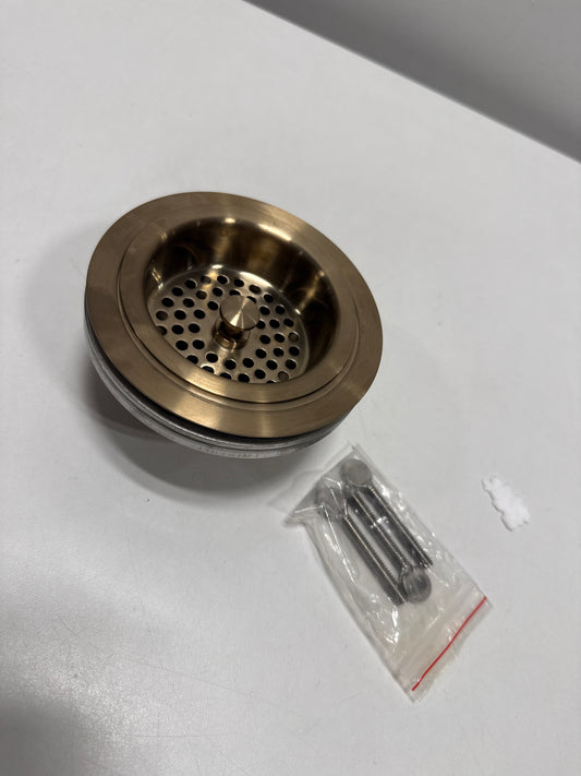 Brizo Brass Basket Strainer for Standard Kitchen Sinks Model: 69052-GL |